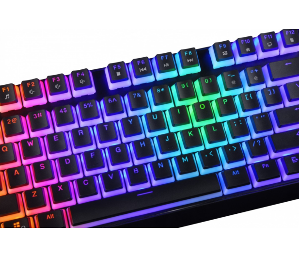 MODECOM Volcano Lanparty RGB Black Pudding Edition - Outemu Brown - 1205624 - zdjęcie 2